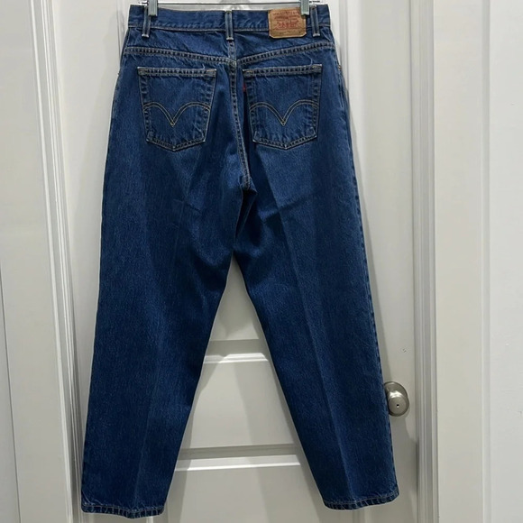 Levi’s Y2K Classic Relaxed Tapered Leg 550 Jeans Sz 12 MIS S - Picture 8 of 9